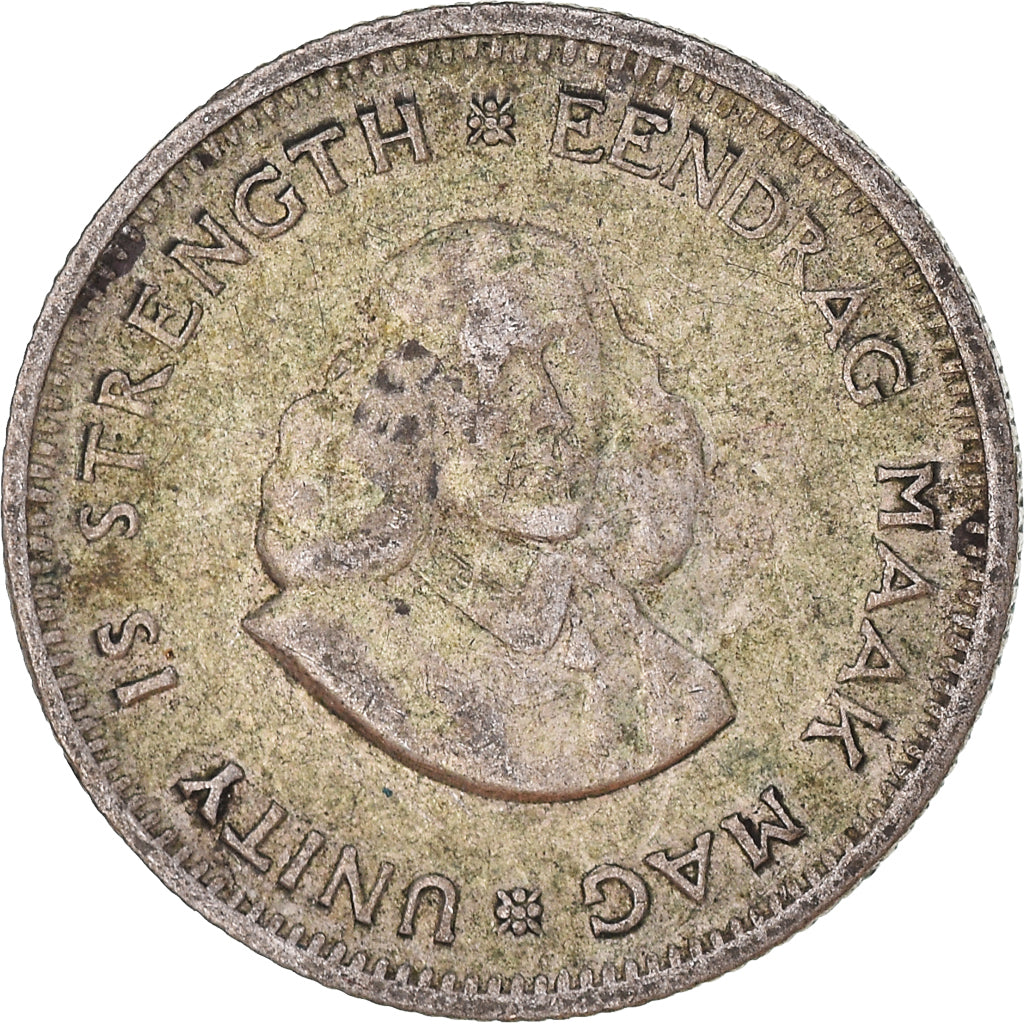 Coin, South Africa, 5 Cents, 1963