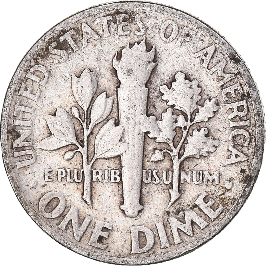 Moeda, Estados Unidos da América, Dime, 1948