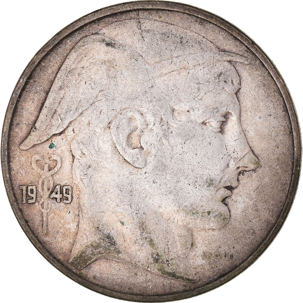 Moneda, Bélgica, 20 Francs, 20 Frank, 1949