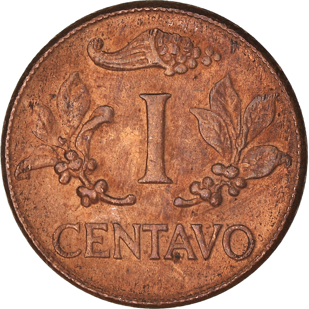 Coin, Colombia, Centavo, 1966