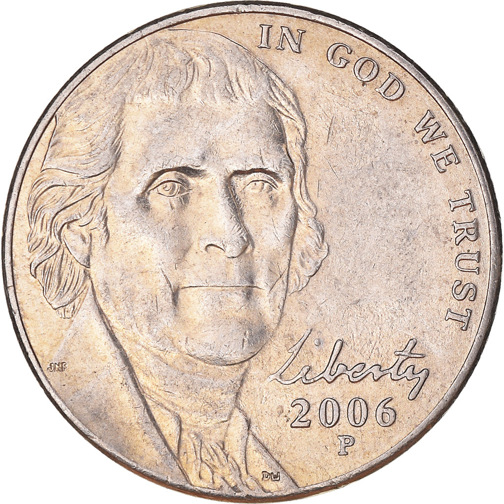 Munten, Verenigde Staten, 5 Cents, 2006
