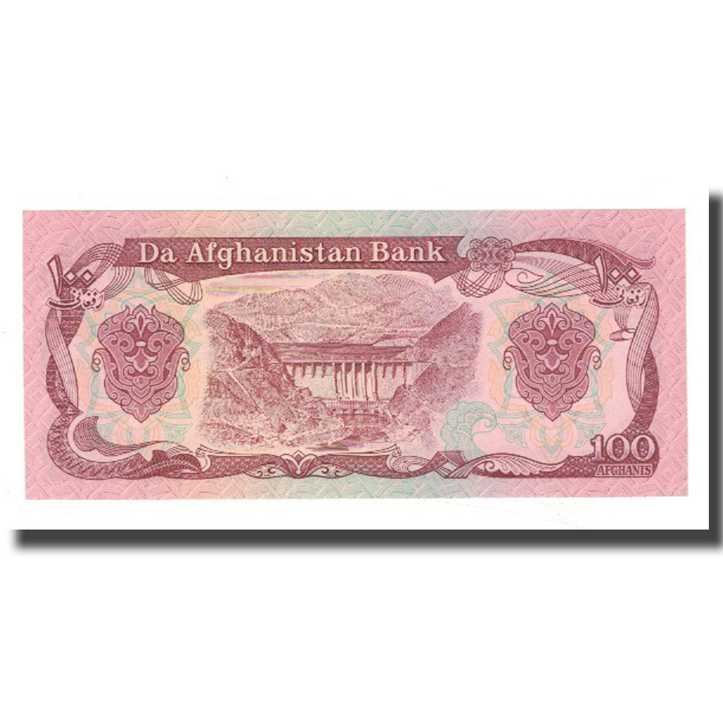 Banknote, Afghanistan, 100 Afghanis, SH1340 (1961), KM:58c, UNC(65-70)