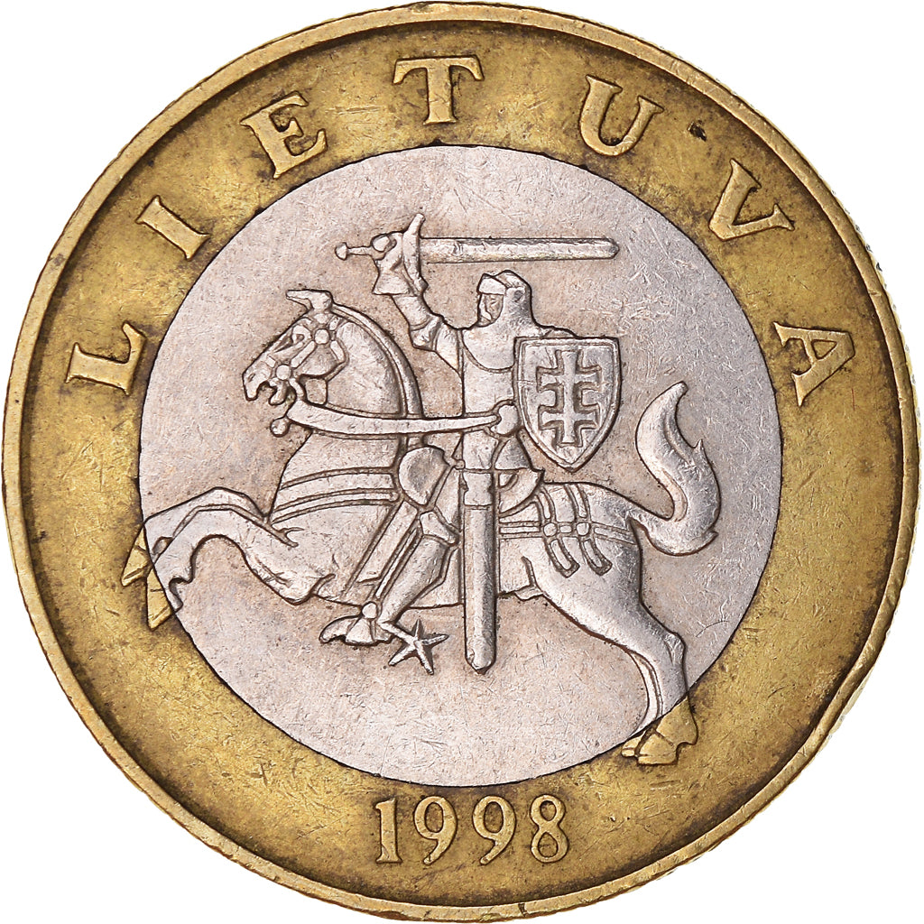 Münze, Lithuania, 2 Litai, 1998