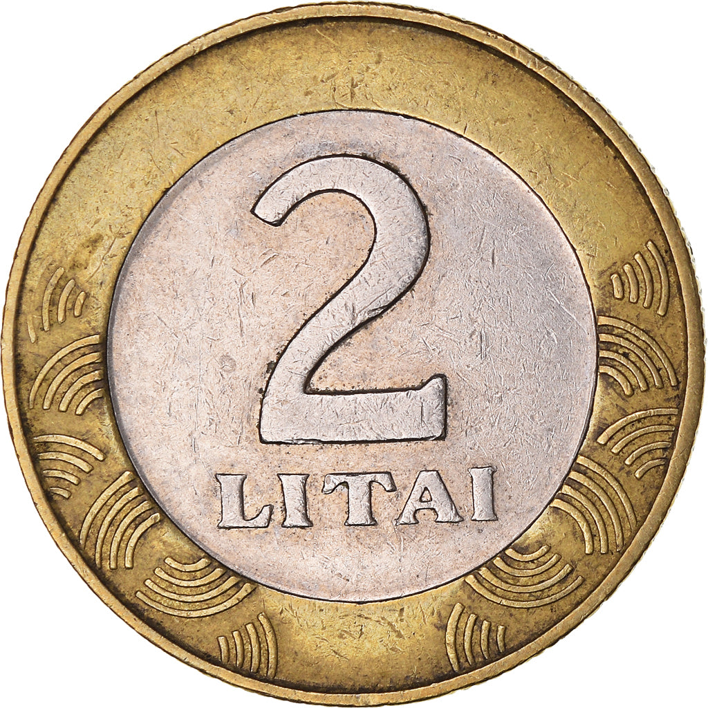 Münze, Lithuania, 2 Litai, 1998