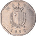Moeda, Malta, 50 Cents, 1991