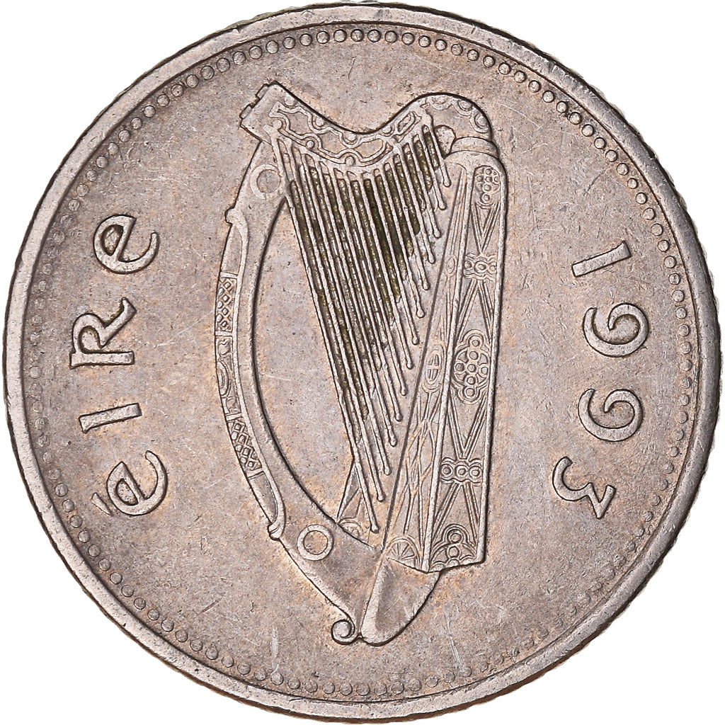 Munten, Ierland, 10 Pence, 1993