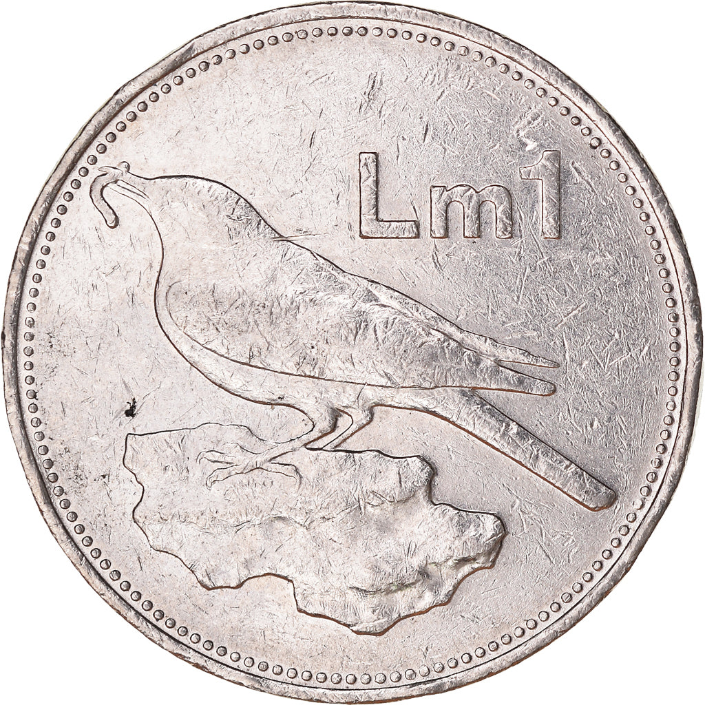 Münze, Malta, Lira, 1986