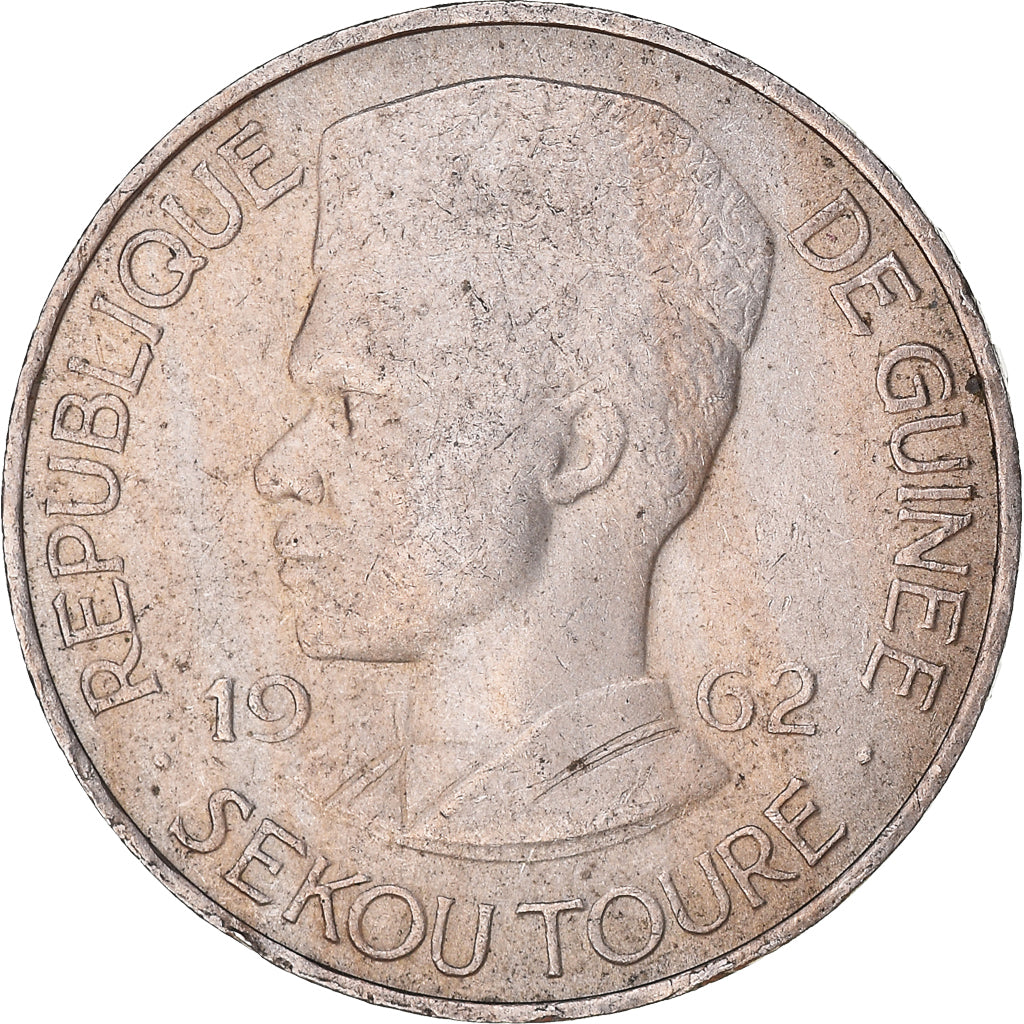 Munten, Guinee, 10 Francs, 1962