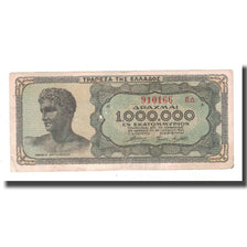 Billet, Grèce, 1,000,000 Drachmai, 1944, 1944-06-29, KM:127b, TB