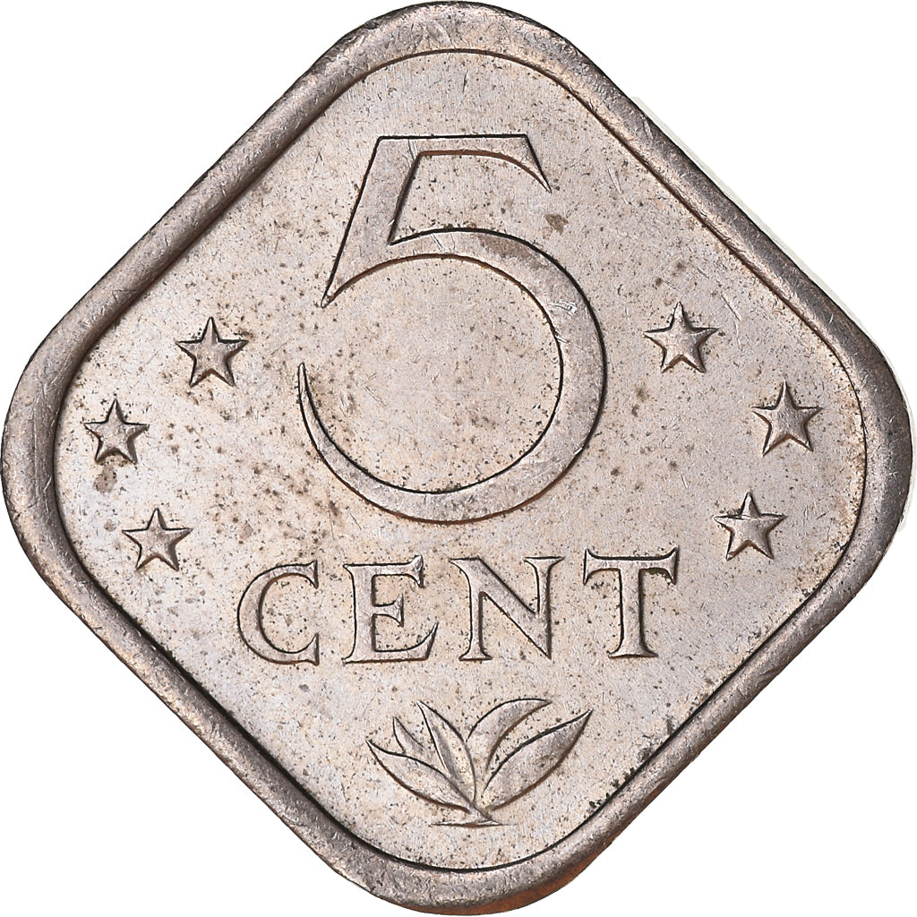 Monnaie, Antilles néerlandaises, 5 Cents, 1979