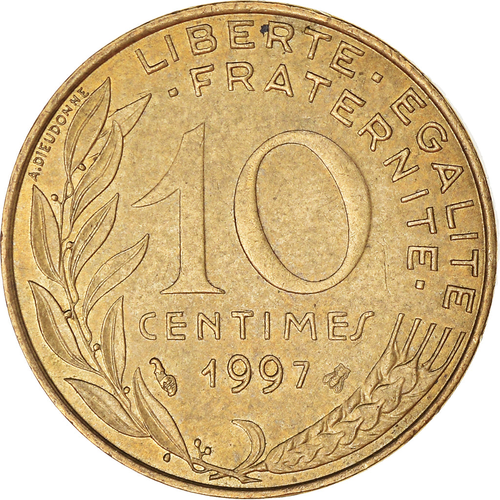 Münze, Frankreich, 10 Francs, 1997
