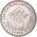 Moneda, Estados del África central, 50 Francs, 1998