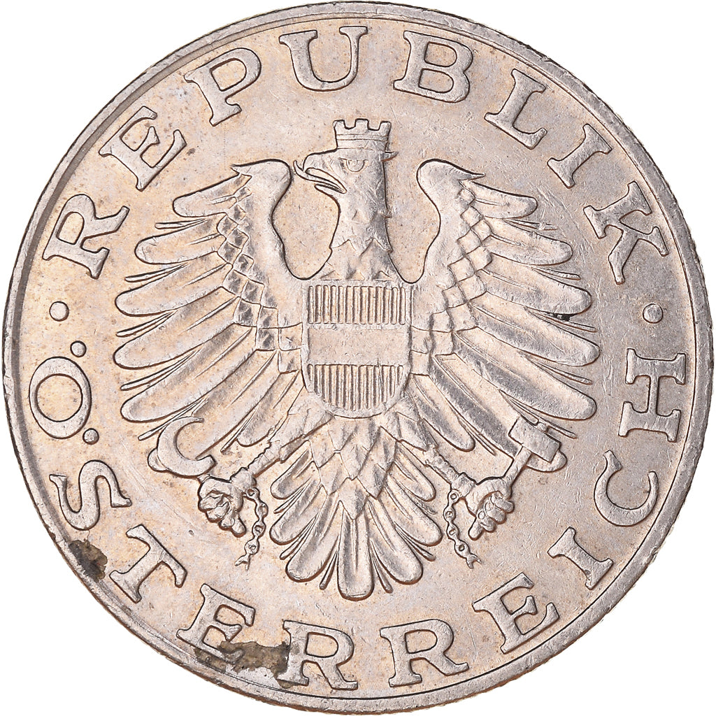 Moeda, Áustria, 10 Schilling, 1988