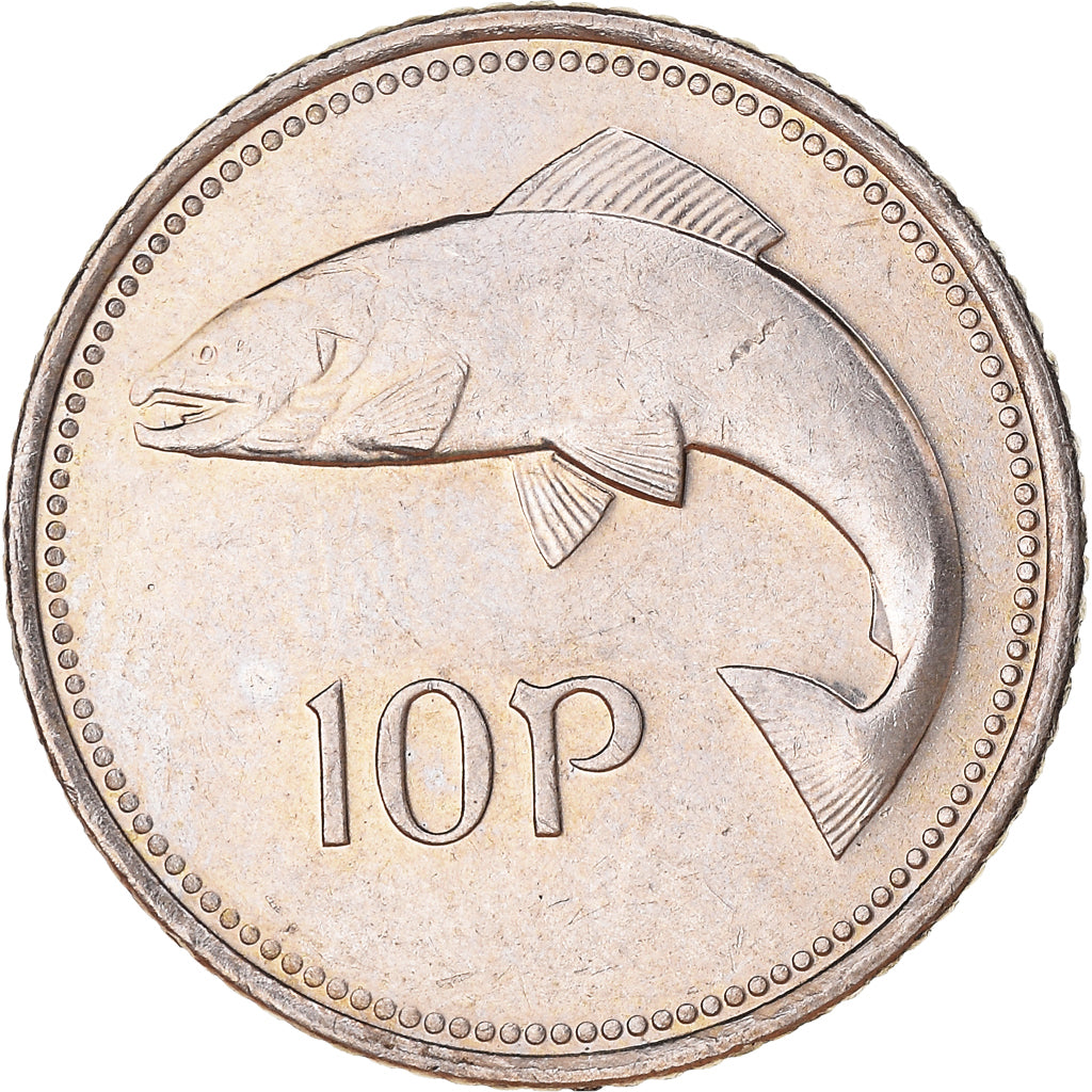 Moneta, REPUBLIKA IRLANDII, 10 Pence, 2000