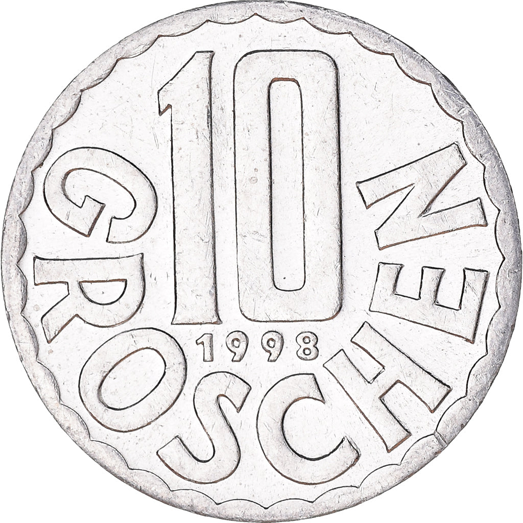 Moneta, Austria, 10 Groschen, 1998