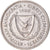 Coin, Cyprus, 25 Mils, 1980