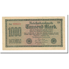 Banknote, Germany, 1000 Mark, 1922, 1922-09-15, KM:76b, VF(20-25)