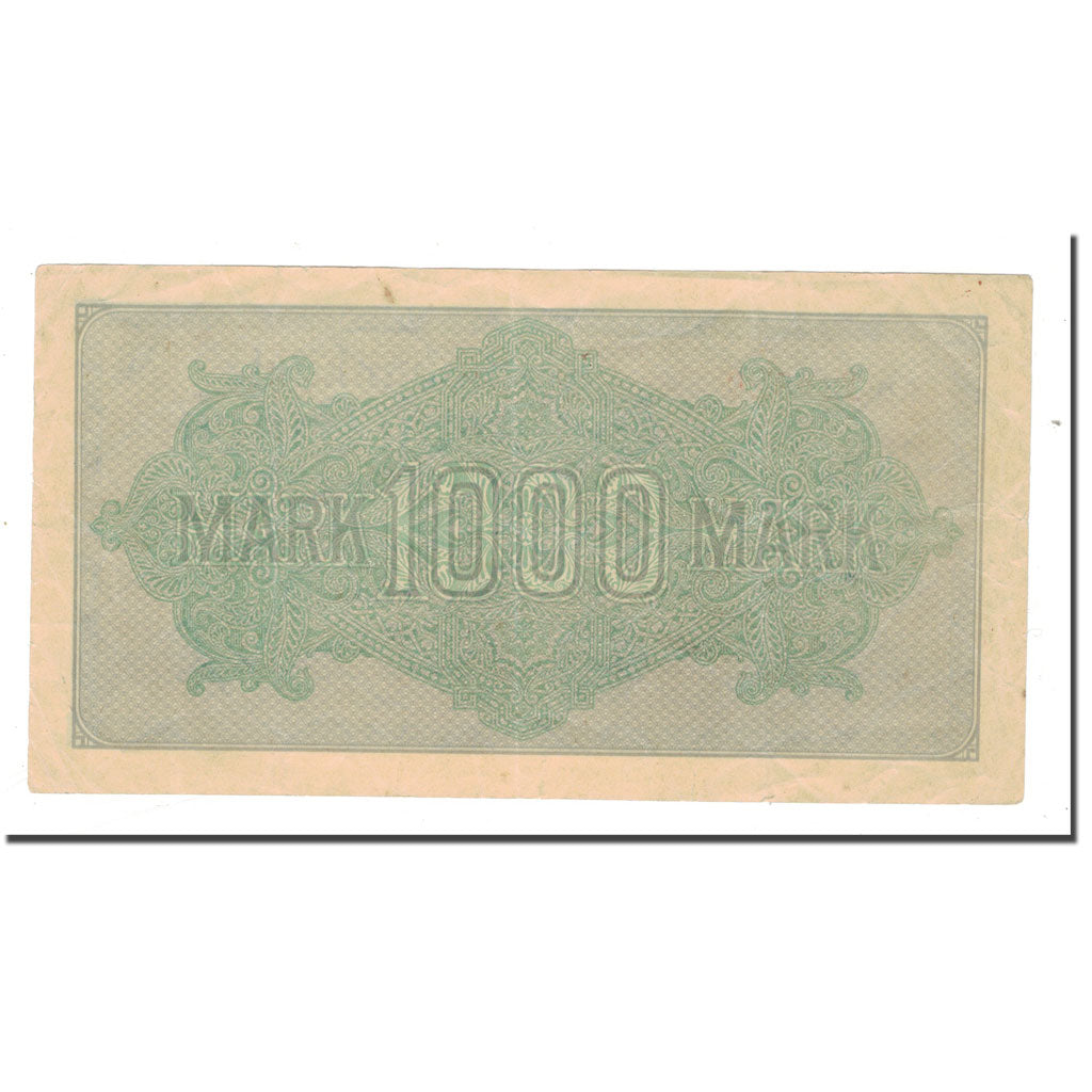 Banknote, Germany, 1000 Mark, 1922, 1922-09-15, KM:76b, VF(20-25)