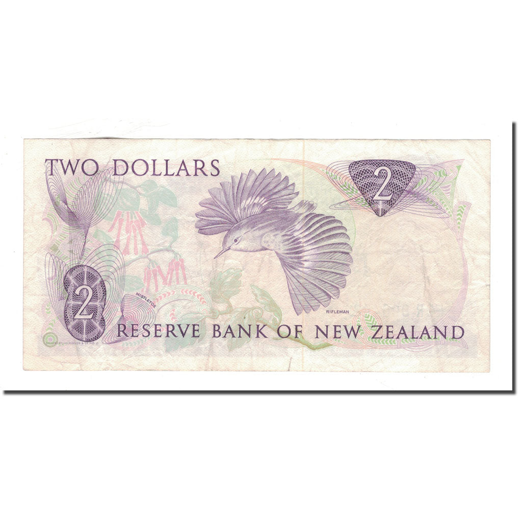 Banknote, New Zealand, 2 Dollars, KM:170b, VF(20-25)