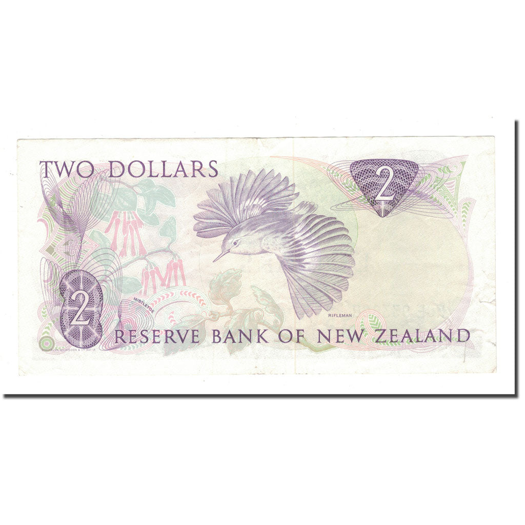 Banknote, New Zealand, 2 Dollars, KM:170b, VF(30-35)