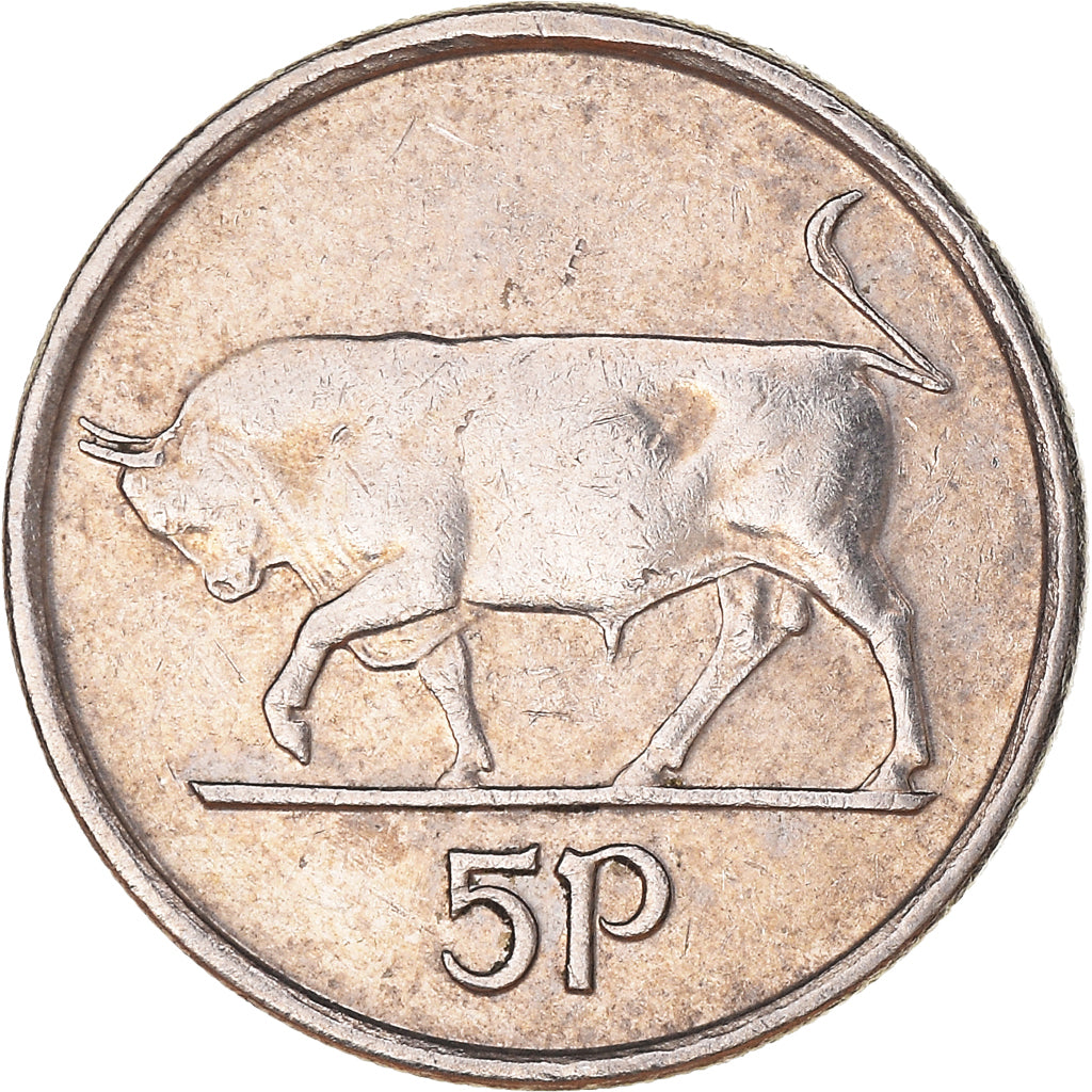 Moneda, REPÚBLICA DE IRLANDA, 5 Pence, 1994