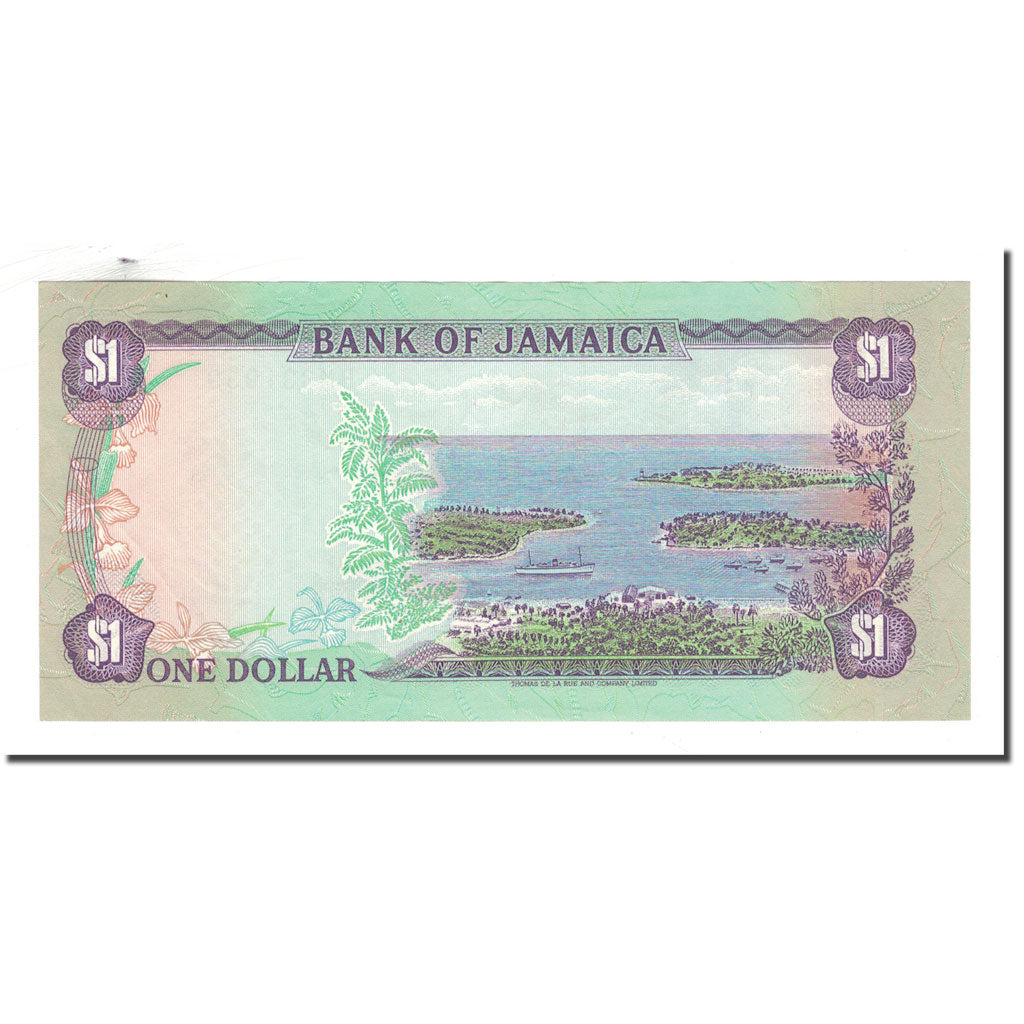 Banknote, Jamaica, 1 Dollar, 1986, 1986-03-01, KM:68Ab, UNC(63)