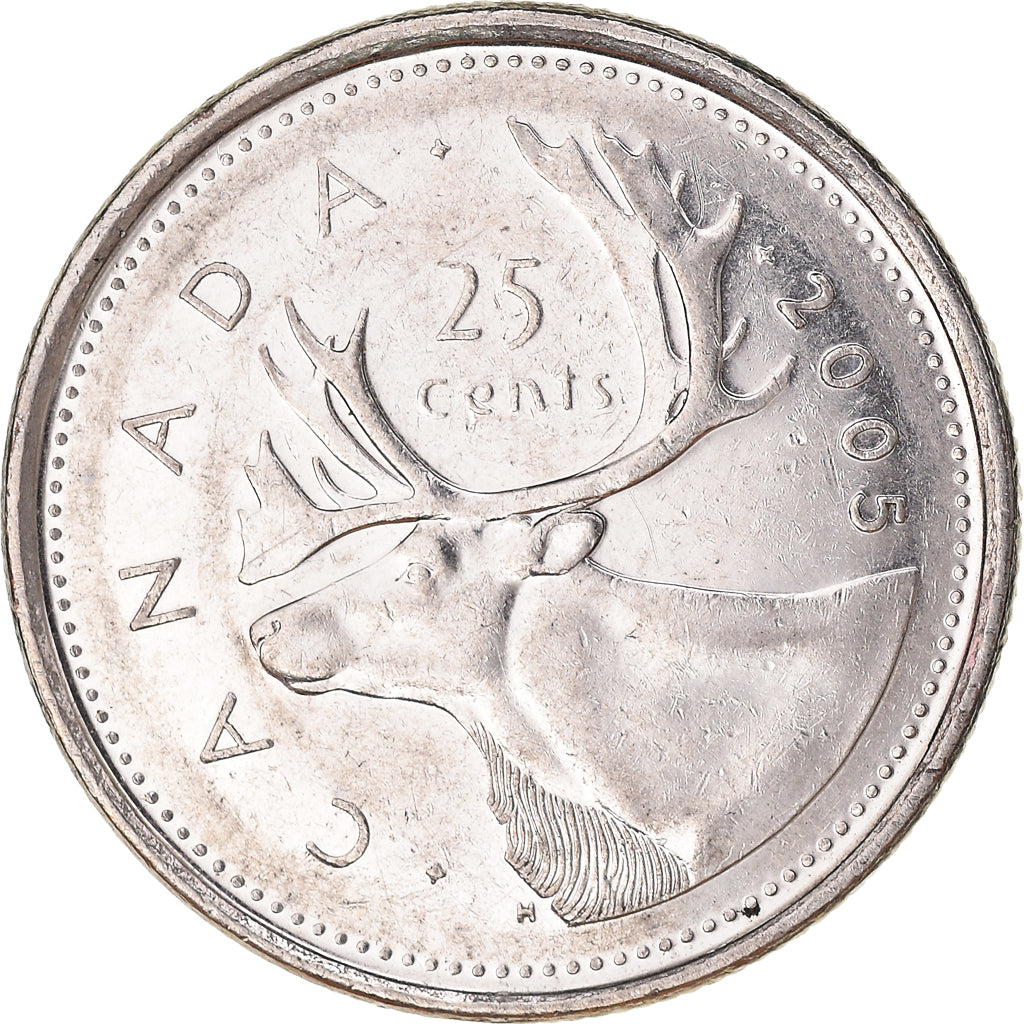Coin, Canada, 25 Cents, 2005