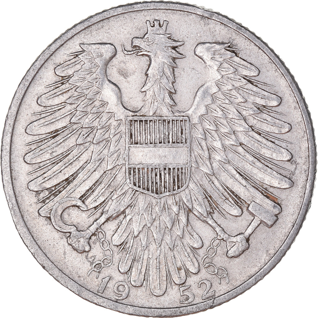 Coin, Austria, 5 Schilling, 1952