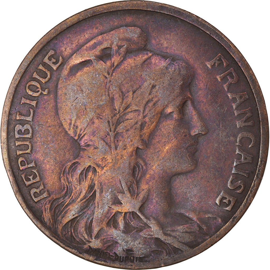 Munten, Frankrijk, 10 Centimes, 1905