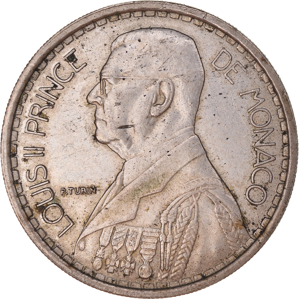 Moeda, Mónaco, 20 Francs, Vingt, 1947