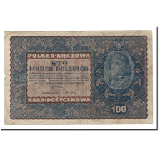 Banknote, Poland, 100 Marek, 1919, 1919-08-23, KM:27, VG(8-10)