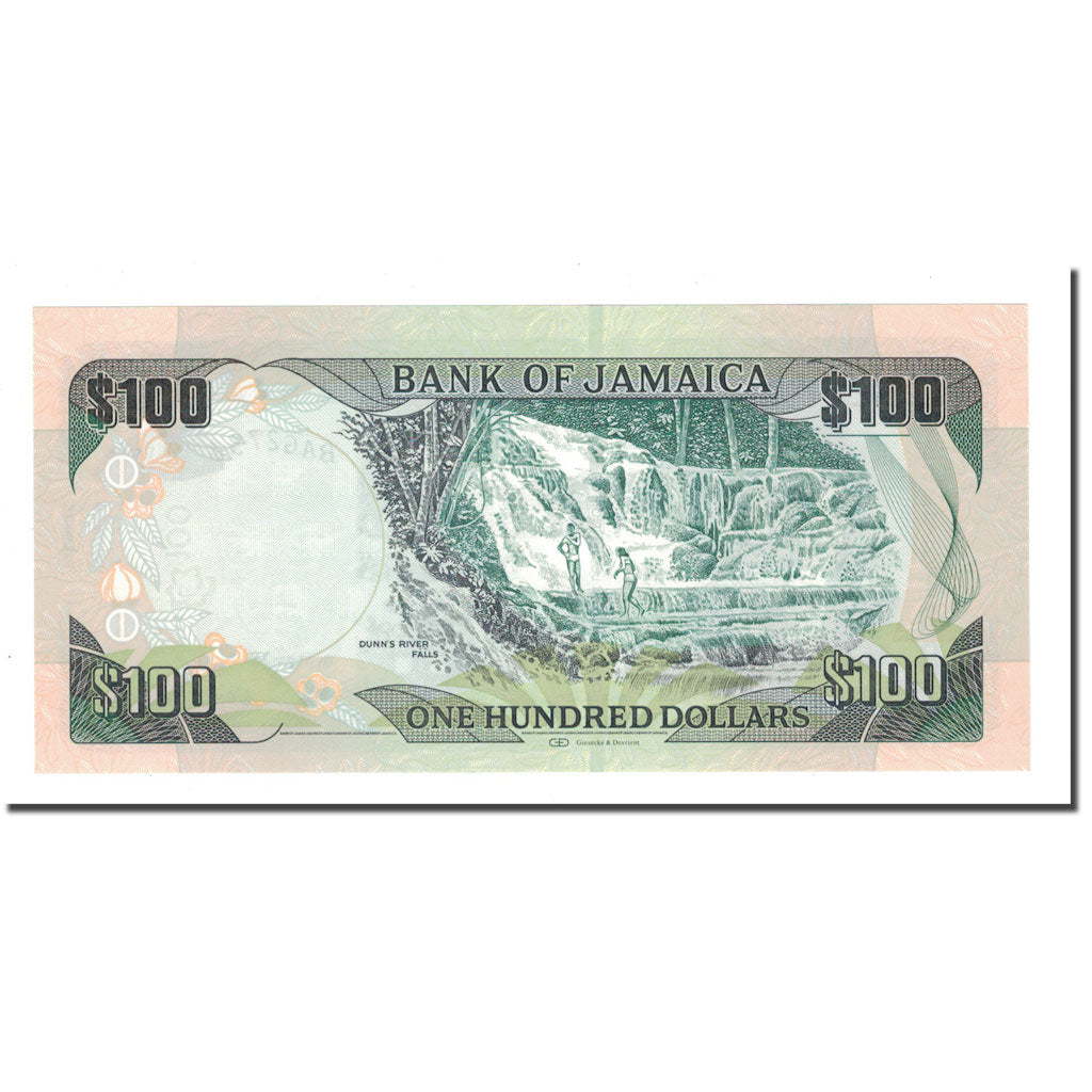 Banknote, Jamaica, 100 Dollars, 2014, 2014-01-01, KM:90, UNC(65-70)