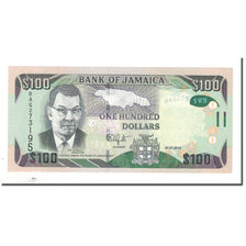 Geldschein, Jamaica, 100 Dollars, 2014, 2014-01-01, KM:90, UNZ