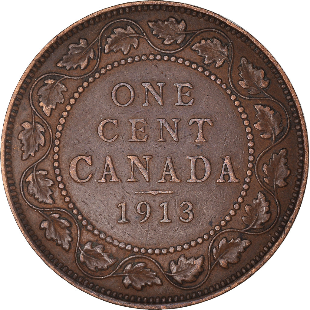 Moneta, Canada, Cent, 1913