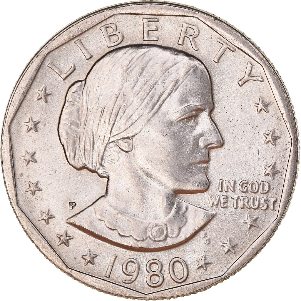 Coin, United States, Dollar, 1980