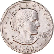 Coin, United States, Dollar, 1980