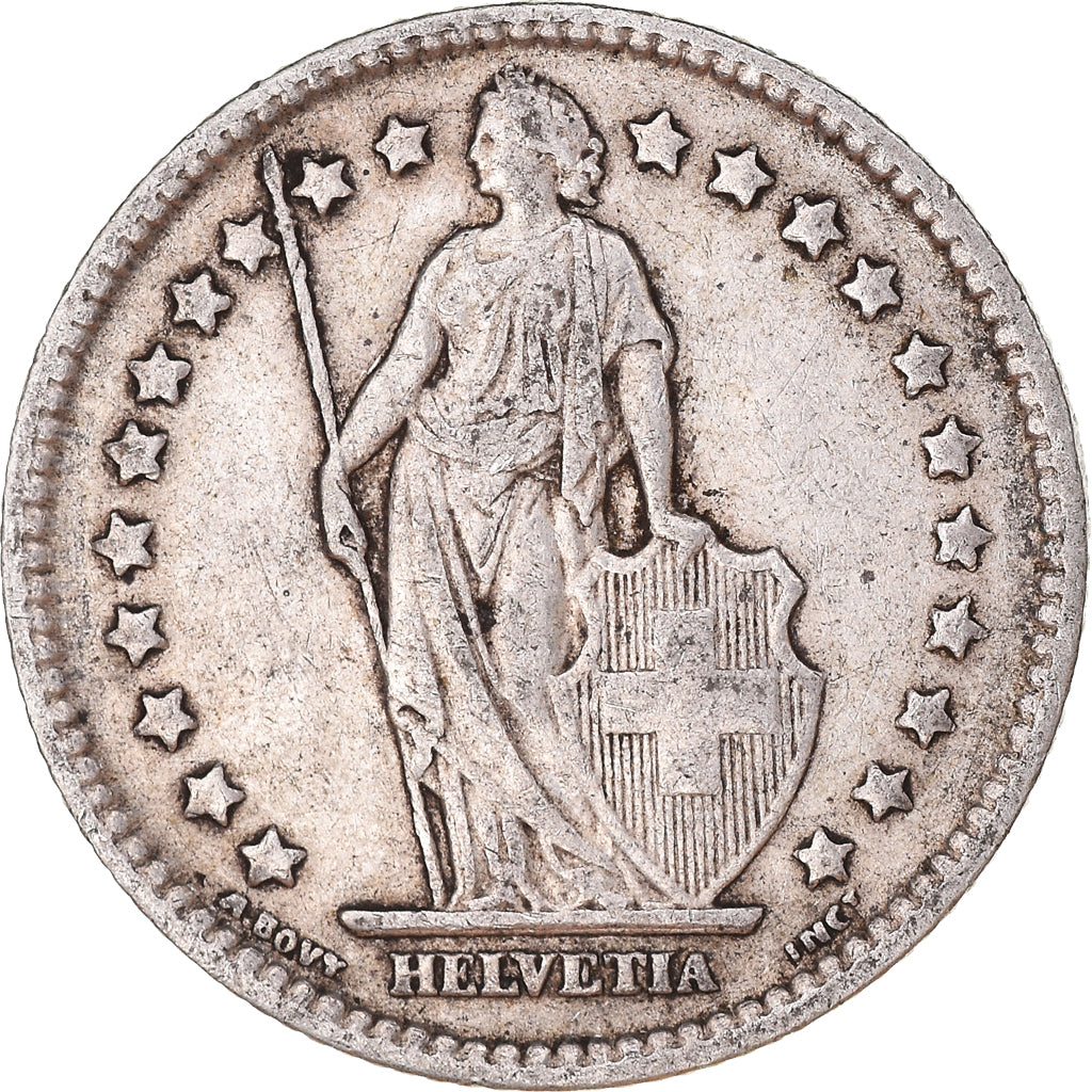 Coin, Switzerland, Franc, 1914