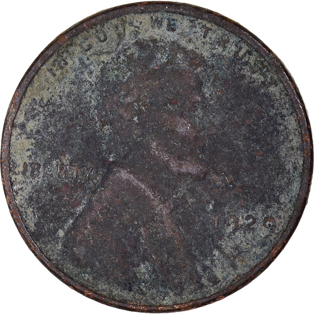 Coin, United States, Cent, 1920