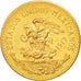 MEXICO, 20 Pesos, 1917, Mexico City, KM #478, AU(55-58), Gold, 27.5, 16.68