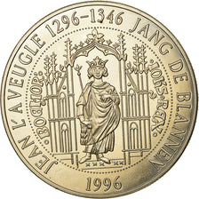 France, Médaille, 5 Ecu, Controle du Trafic Aérien, Jean L'Aveugle, 1996