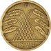 Coin, GERMANY, WEIMAR REPUBLIC, 10 Rentenpfennig, 1924, EF(40-45)