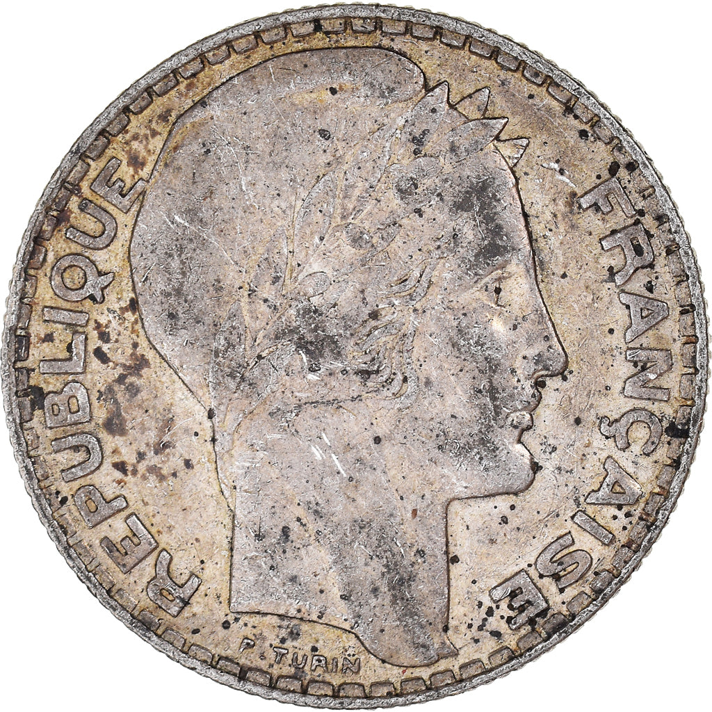 Coin, France, 10 Francs, 1938