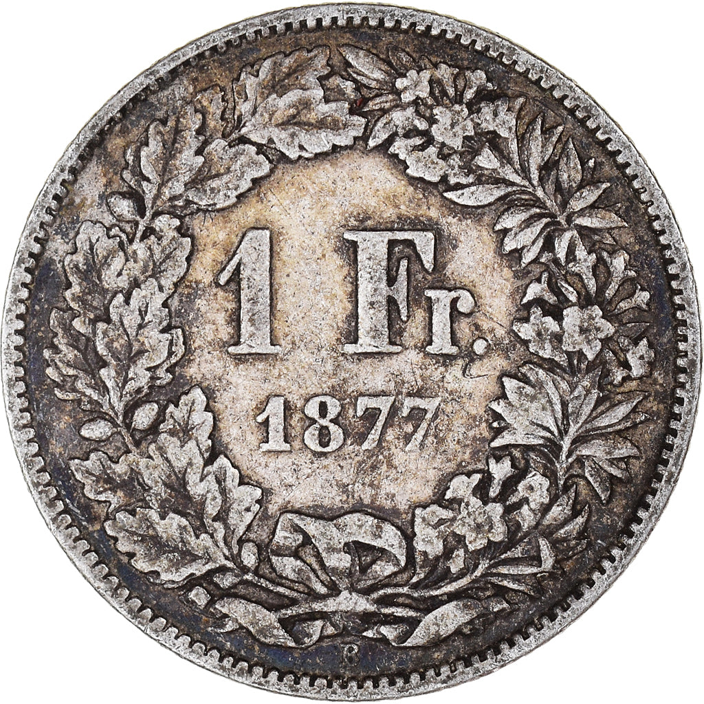 Munten, Zwitserland, Franc, 1877