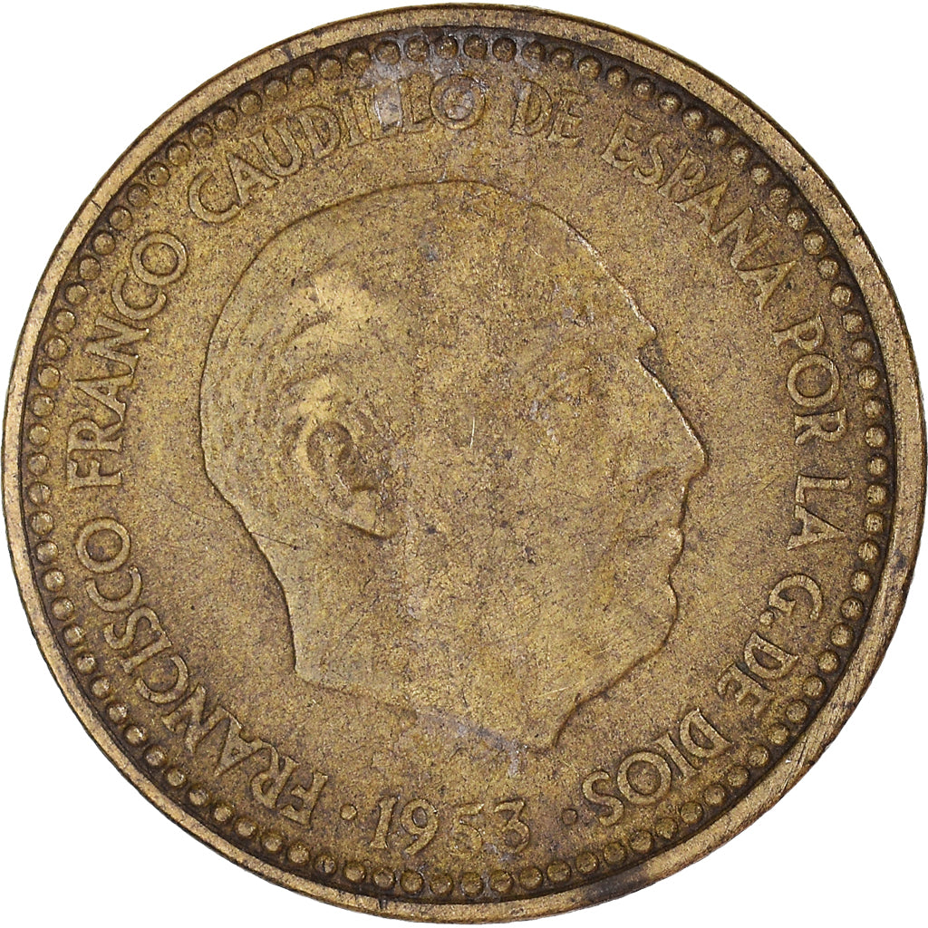 Moneda, España, Peseta, 1953-1960