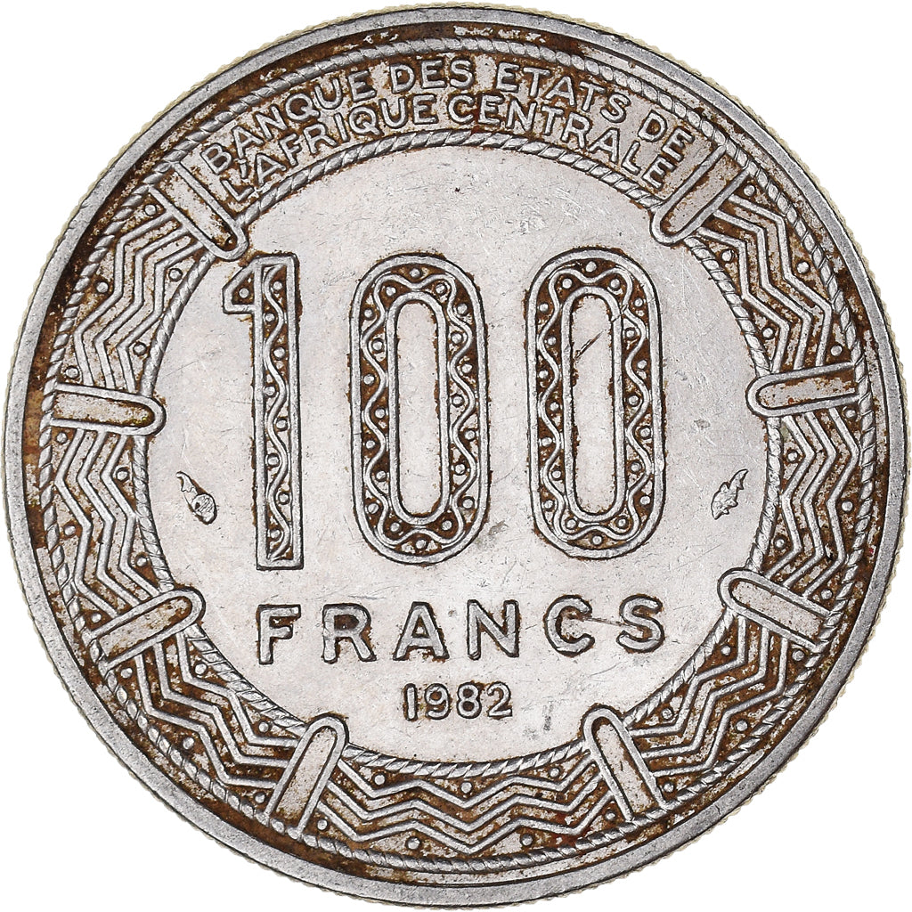 Munten, Republiek Congo, 100 Francs, 1982