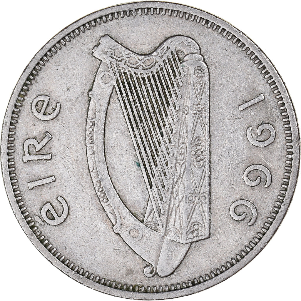 Moeda, REPÚBLICA DA IRLANDA, Florin, 1966
