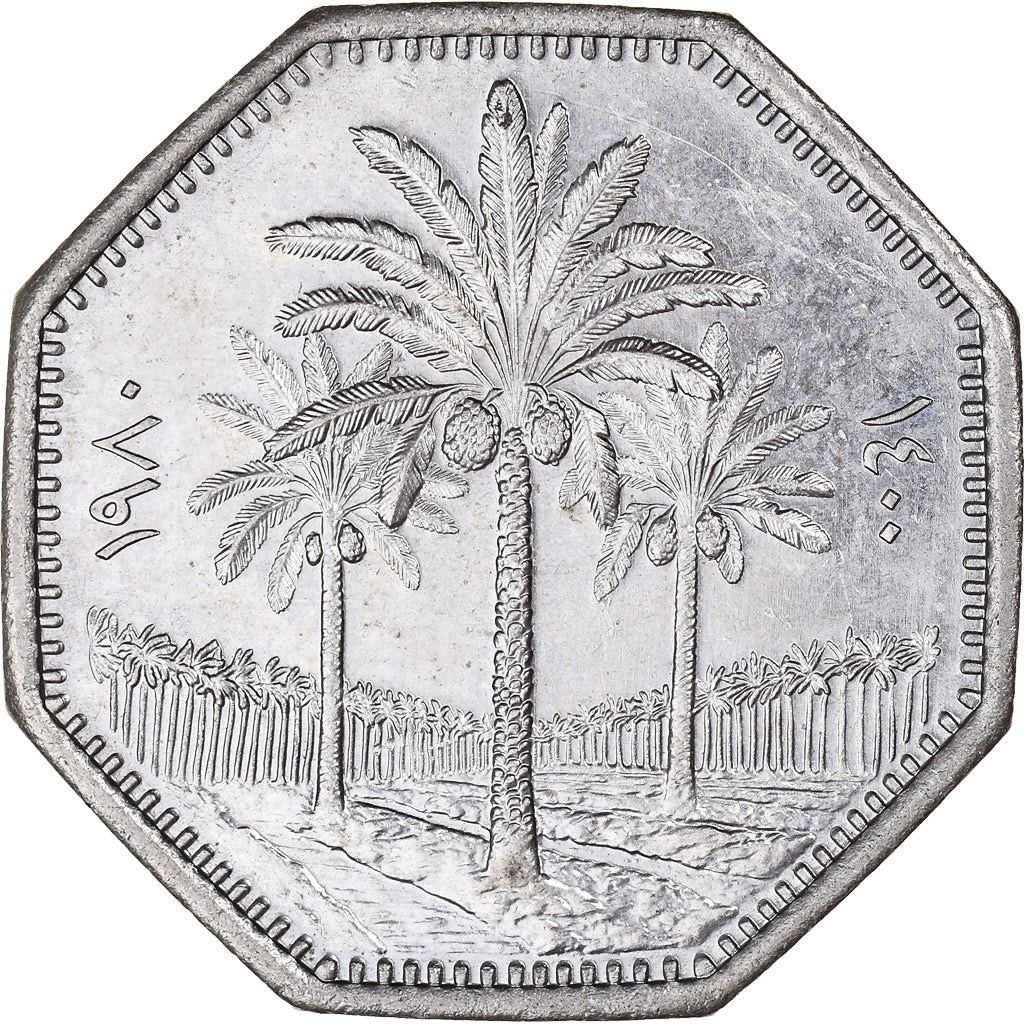 Moeda, Iraque, 250 Fils, 1980