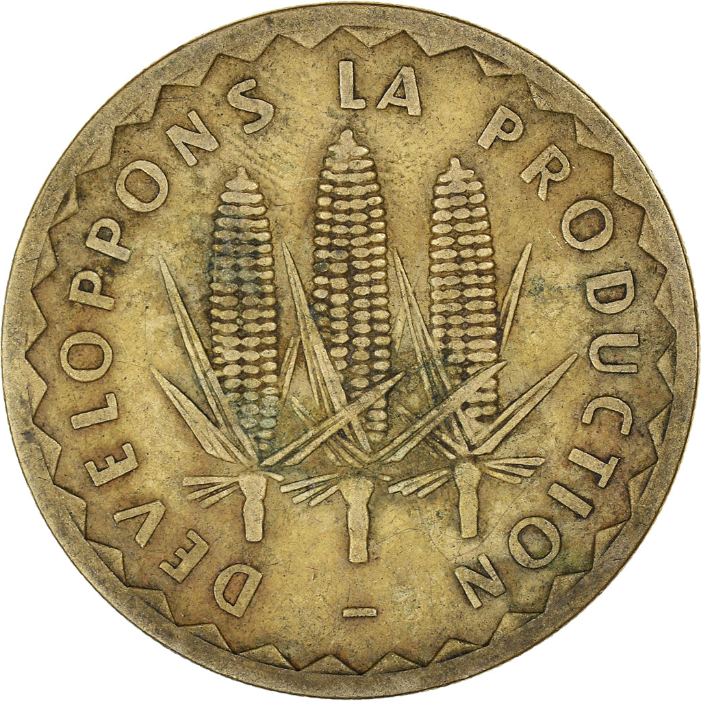 Moneda, Malí, 100 Francs, 1975