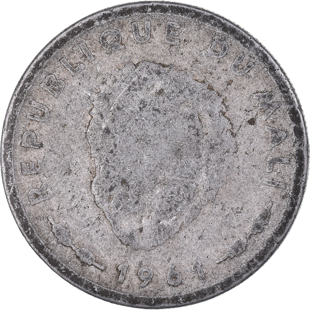 Moneta, Mali, 25 Francs, 1961