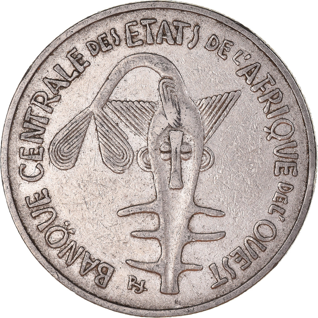 Münze, West African States, 100 Francs, 1973